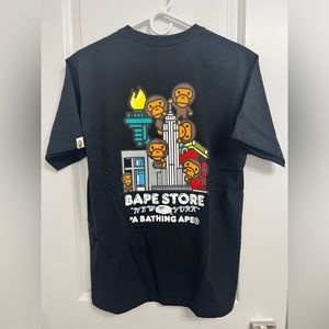 Bape new york city soho t shirt size medium